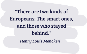 Famous quote by Mencken